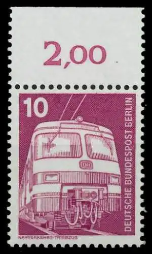 BERLIN DS INDUSTRIE U. TECHNIK Nr 495 postfrisch ORA 8ED2AA
