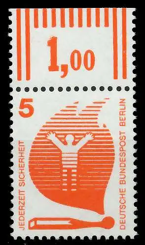 BERLIN DS UNFALLV Nr 402 postfrisch ORA 8ED316