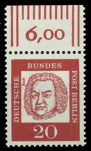 BERLIN DS BED. DEUT. Nr 204 postfrisch ORA 8ED3C2