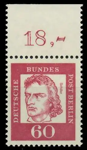BERLIN DS BED. DEUT. Nr 209 postfrisch ORA 8ED426