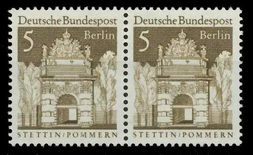 BERLIN DS D-BAUW. 2 Nr 270 postfrisch WAAGR PAAR 8ED486