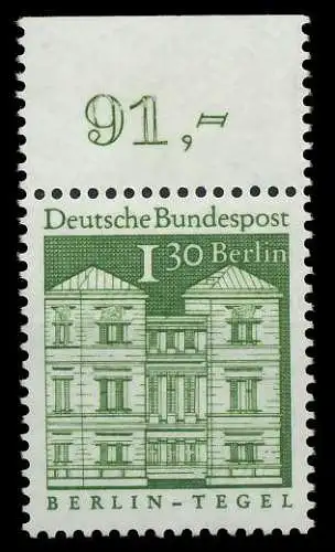 BERLIN DS D-BAUW. 2 Nr 284 postfrisch ORA 8ED4BE