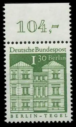 BERLIN DS D-BAUW. 2 Nr 284 postfrisch ORA 8ED4CA