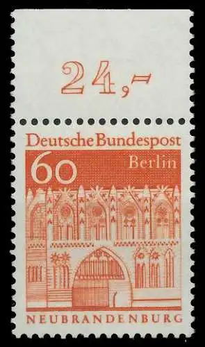 BERLIN DS D-BAUW. 2 Nr 278 postfrisch ORA 8ED4FE