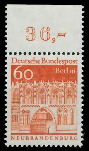 BERLIN DS D-BAUW. 2 Nr 278 postfrisch ORA 8ED516