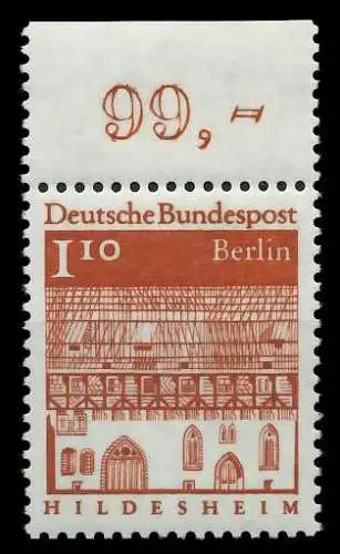 BERLIN DS D-BAUW. 2 Nr 283 postfrisch ORA 8ED522