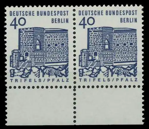 BERLIN DS D-BAUW. 1 Nr 245 postfrisch WAAGR PAAR URA 8ED5A2