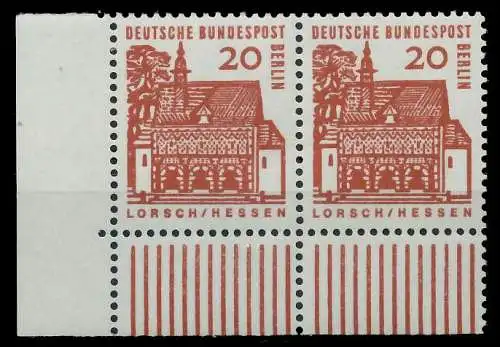 BERLIN DS D-BAUW. 1 Nr 244 postfrisch WAAGR PAAR ECKE-U 8ED5C2