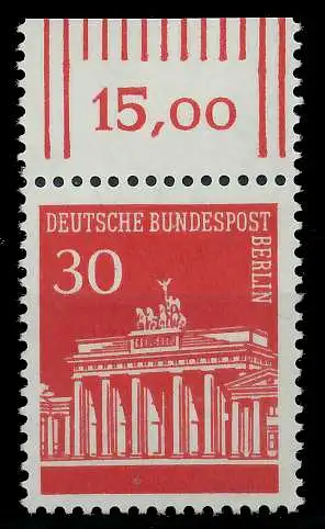 BERLIN DS BRAND. TOR Nr 288WOR postfrisch ORA 8ED5C6