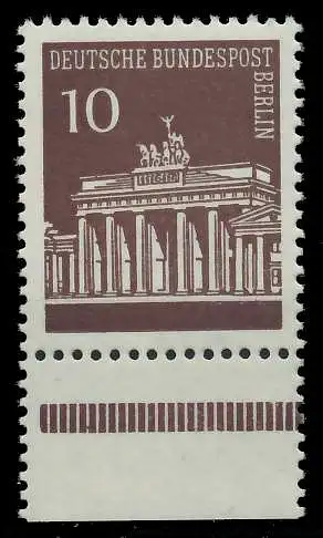 BERLIN DS BRAND. TOR Nr 286P postfrisch URA 8ED5E6