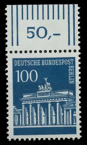 BERLIN DS BRAND. TOR Nr 290WOR postfrisch ORA 8ED5FE