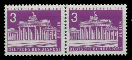 BERLIN DS BAUTEN 2 Nr 231 postfrisch WAAGR PAAR 8ED66E