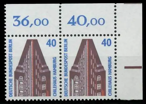 BERLIN DS SEHENSWÜRDIGKEITEN Nr 816 postfrisch WAAGR PA 8ED7AE