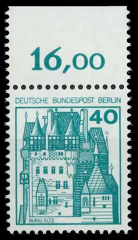 BERLIN DS BURGEN U. SCHLÖSSER Nr 535 postfrisch ORA 8ED826