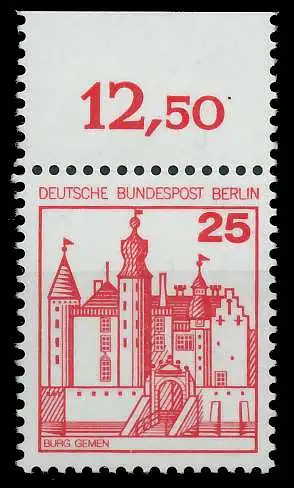 BERLIN DS BURGEN U. SCHLÖSSER Nr 587 postfrisch ORA 8ED82A