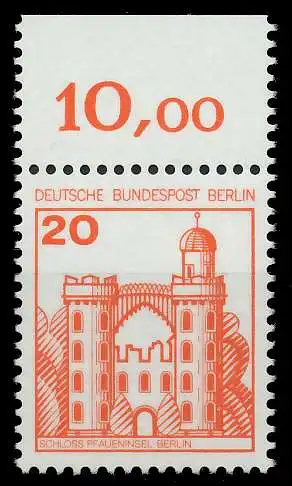 BERLIN DS BURGEN U. SCHLÖSSER Nr 533 postfrisch ORA 8ED852