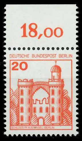 BERLIN DS BURGEN U. SCHLÖSSER Nr 533 postfrisch ORA 8ED866