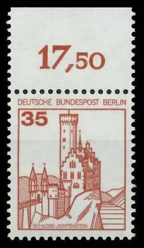 BERLIN DS BURGEN U. SCHLÖSSER Nr 673 postfrisch ORA 8ED872