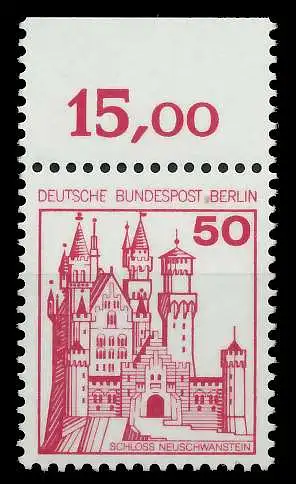 BERLIN DS BURGEN U. SCHLÖSSER Nr 536A postfrisch ORA 8ED876