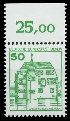 BERLIN DS BURGEN U. SCHLÖSSER Nr 615A postfrisch ORA 8ED88E
