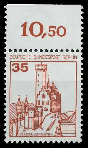 BERLIN DS BURGEN U. SCHLÖSSER Nr 673 postfrisch ORA 8ED89E