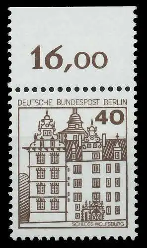 BERLIN DS BURGEN U. SCHLÖSSER Nr 614 postfrisch ORA 8ED8AA