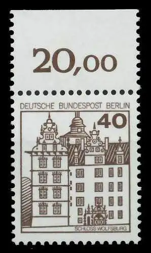 BERLIN DS BURGEN U. SCHLÖSSER Nr 614 postfrisch ORA 8ED8B2