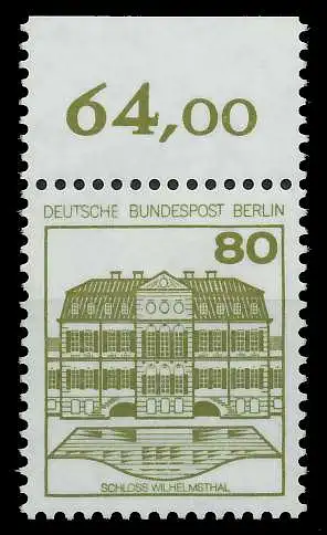 BERLIN DS BURGEN U. SCHLÖSSER Nr 674A postfrisch ORA 8ED8BA