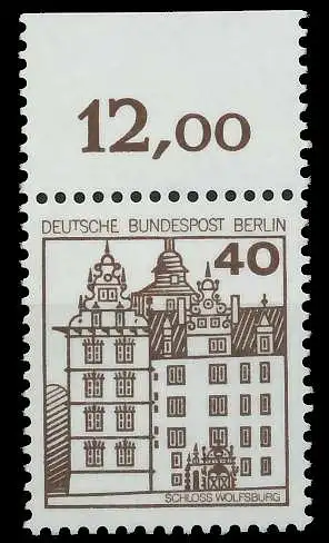 BERLIN DS BURGEN U. SCHLÖSSER Nr 614 postfrisch ORA 8ED8C6