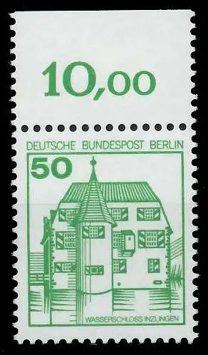 BERLIN DS BURGEN U. SCHLÖSSER Nr 615A postfrisch ORA 8ED8D2