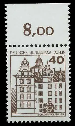 BERLIN DS BURGEN U. SCHLÖSSER Nr 614 postfrisch ORA 8ED8F6