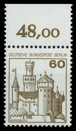 BERLIN DS BURGEN U. SCHLÖSSER Nr 537 postfrisch ORA 8ED902