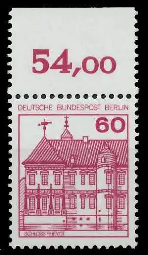 BERLIN DS BURGEN U. SCHLÖSSER Nr 611A postfrisch ORA 8ED90E