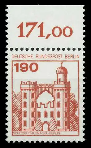BERLIN DS BURGEN U. SCHLÖSSER Nr 539 postfrisch ORA 8F10AA