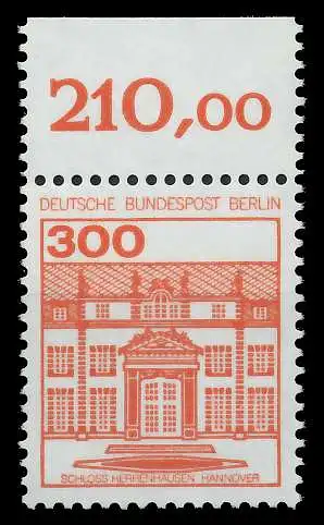 BERLIN DS BURGEN U. SCHLÖSSER Nr 677 postfrisch ORA 8F10BE