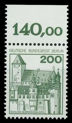 BERLIN DS BURGEN U. SCHLÖSSER Nr 540 postfrisch ORA 8F10C6