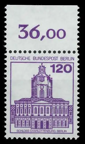 BERLIN DS BURGEN U. SCHLÖSSER Nr 675 postfrisch ORA 8F10DA