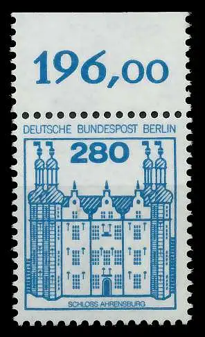 BERLIN DS BURGEN U. SCHLÖSSER Nr 676 postfrisch ORA 8F10DE