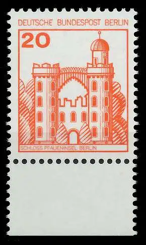 BERLIN DS BURGEN U. SCHLÖSSER Nr 533 postfrisch URA 8F112A