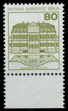 BERLIN DS BURGEN U. SCHLÖSSER Nr 674A postfrisch URA 8F117A