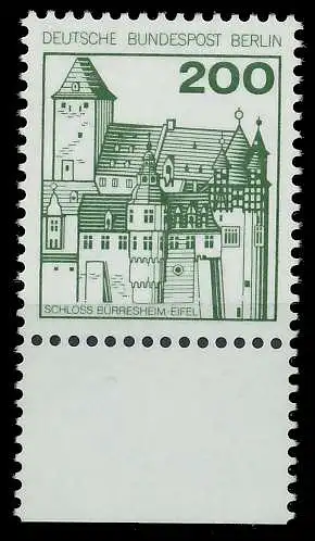 BERLIN DS BURGEN U. SCHLÖSSER Nr 540 postfrisch URA 8F117E