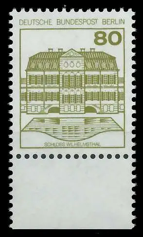 BERLIN DS BURGEN U. SCHLÖSSER Nr 674A postfrisch URA 8F1186