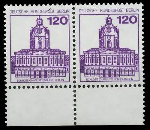 BERLIN DS BURGEN U. SCHLÖSSER Nr 675 postfrisch WAAGR P 8F11B2