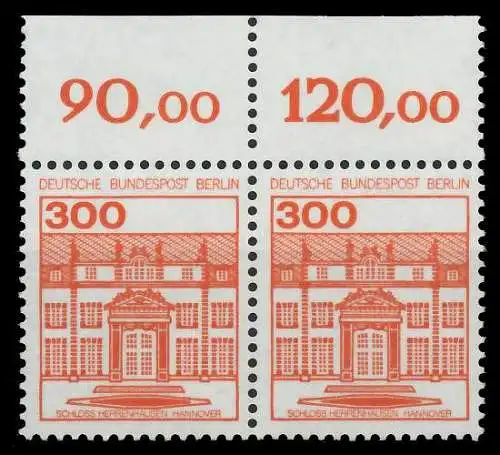 BERLIN DS BURGEN U. SCHLÖSSER Nr 677 postfrisch WAAGR P 8F11B6