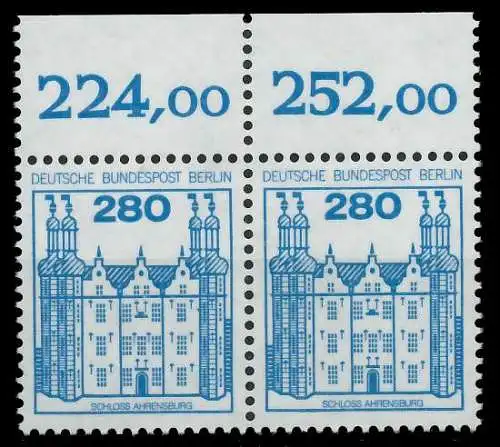BERLIN DS BURGEN U. SCHLÖSSER Nr 676 postfrisch WAAGR P 8F11DA