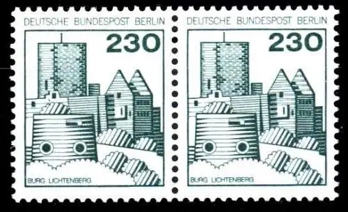 BERLIN DS BURGEN U. SCHLÖSSER Nr 590 postfrisch WAAGR P S93F772