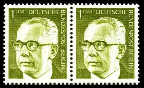 BERLIN DS HEINEMANN Nr 369 postfrisch WAAGR PAAR S070B2E