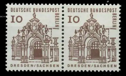 BERLIN DS D-BAUW. 1 Nr 242 postfrisch WAAGR PAAR 8F14F2