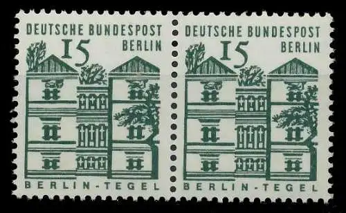 BERLIN DS D-BAUW. 1 Nr 243 postfrisch WAAGR PAAR 8F14FA