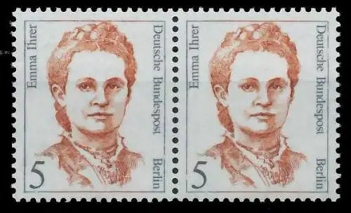 BERLIN DS FRAUEN Nr 833 postfrisch WAAGR PAAR 8F154E